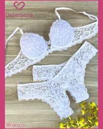 CONJUNTO TRIO RENDADO