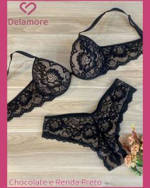 CONJUNTO PRE MOLDADO SO RENDA FORRADO ARO SUSPENSO