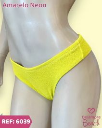 BIQUINI FIO DENTAL JACQUARD COSTA EMBUTIDA