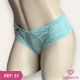 TANGA DE TACTEL RENDA FRENTE LATERAL DETALHE FRANZIDO
