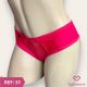 TANGA DE TACTEL RENDA FRENTE LATERAL DETALHE FRANZIDO