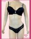 CONJUNTO PRE MOLDADO DE TACTEL COM RENDA CORPO FINO