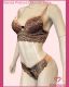 CONJUNTO TRIO CROPPED DE RENDA COM FIO E TANGA