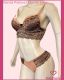 CONJUNTO TRIO CROPPED DE RENDA COM FIO E TANGA