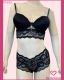 CONJUNTO DE RENDA SOUTIEN TIPO CROPPED CALCINHA CALECON