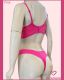 CONJUNTO TRIO PLUS SIZE COM RENDA E CORPO REFORÇADO COM FIO E TANGA
