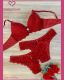 CONJUNTO TRIO DE TACTEL COM RENDA RECORTES