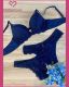 CONJUNTO TRIO DE TACTEL COM RENDA RECORTES