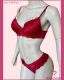 CONJUNTO TRIO DE TACTEL COM RENDA RECORTES