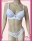 CONJUNTO TRIO DE RENDA FORRADO MICROFIBRA E RENDA