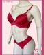 CONJUNTO TRIO PRE MOLDADO TACTEL BASE DE ESPUMA COM RENDA