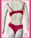 CONJUNTO TRIO PRE MOLDADO TACTEL BASE DE ESPUMA COM RENDA