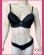 CONJUNTO TRIO PRE MOLDADO TACTEL BASE DE ESPUMA COM RENDA
