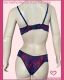 CONJUNTO TRIO PRE MOLDADO SO RENDA FORRADO DE TACTEL BOJO MONO FIO E TANGA