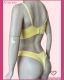 CONJUNTO TRIO PRE MOLDADO TACTEL COM RENDA ELASTICO DUPLO STRASS ALCA FIO E TANGA