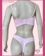 CONJUNTO TRIO PRE MOLDADO TACTEL COM RENDA ELASTICO DUPLO STRASS ALCA FIO E TANGA