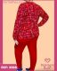 CONJUNTO PIJAMA ADULTO FEMININO DE MALHA SUEDINE ESTAMPADO