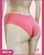 TANGA DE TACTEL RENDA FRENTE LATERAL DETALHE FRANZIDO