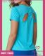 BLUSA FITNESS BABY LOOK COM DETALHE COSTA