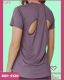 BLUSA FITNESS BABY LOOK COM DETALHE COSTA