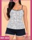 CJ. BABY DOLL DE LIGANETE ESTAMPADO