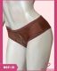 TANGA DE TACTEL RENDA FRENTE LATERAL DETALHE FRANZIDO