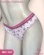 TANGA DE COTTON ESTAMPADO COM ELASTICO PERSONALIZADO