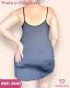 CJ. CAMISOLA DE LIGANETE BOJO PRE RENDA CORTINA