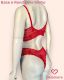 CONJUNTO RENDADO SOUTIEN CROPPED CALCINHA FIO FORRADA