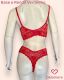 CONJUNTO RENDADO SOUTIEN CROPPED CALCINHA FIO FORRADA