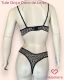 CONJUNTO BASICO  STRAPPY BRA TULI ESTAMPADO FORRADO E FIO DENTAL