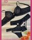 CONJUNTO TRIO PRE MOLDADO TACTEL COM RENDA ELASTICO DUPLO