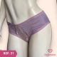 TANGA DE TACTEL RENDA FRENTE LATERAL DETALHE FRANZIDO