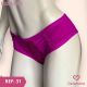 TANGA DE TACTEL RENDA FRENTE LATERAL DETALHE FRANZIDO