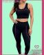 CONJUNTO TOP E CALCA FITNESS COM DETALHE FRISO