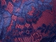 Vermelho Renda Azul Marinho