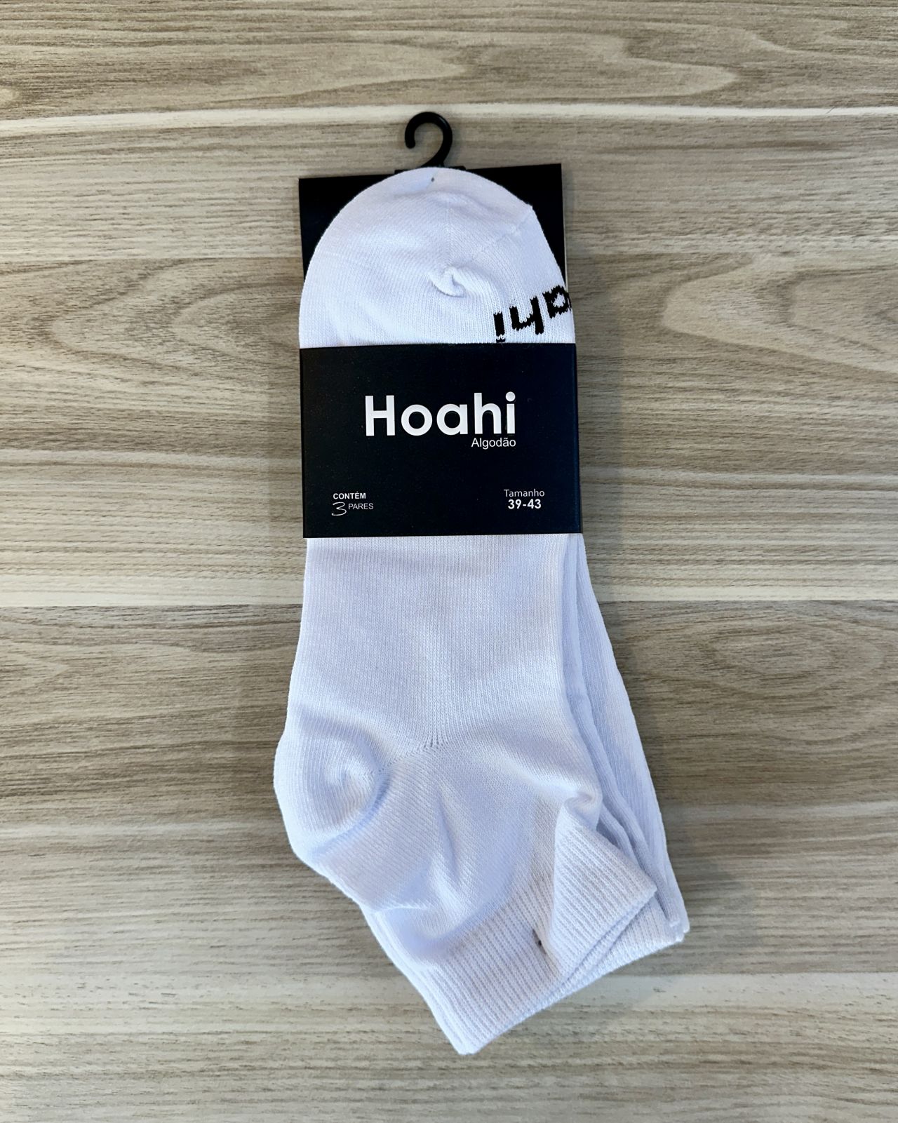 KIT 3 X 1 MEIAS HOAHI CANO MEDIO LISA 39 A 43