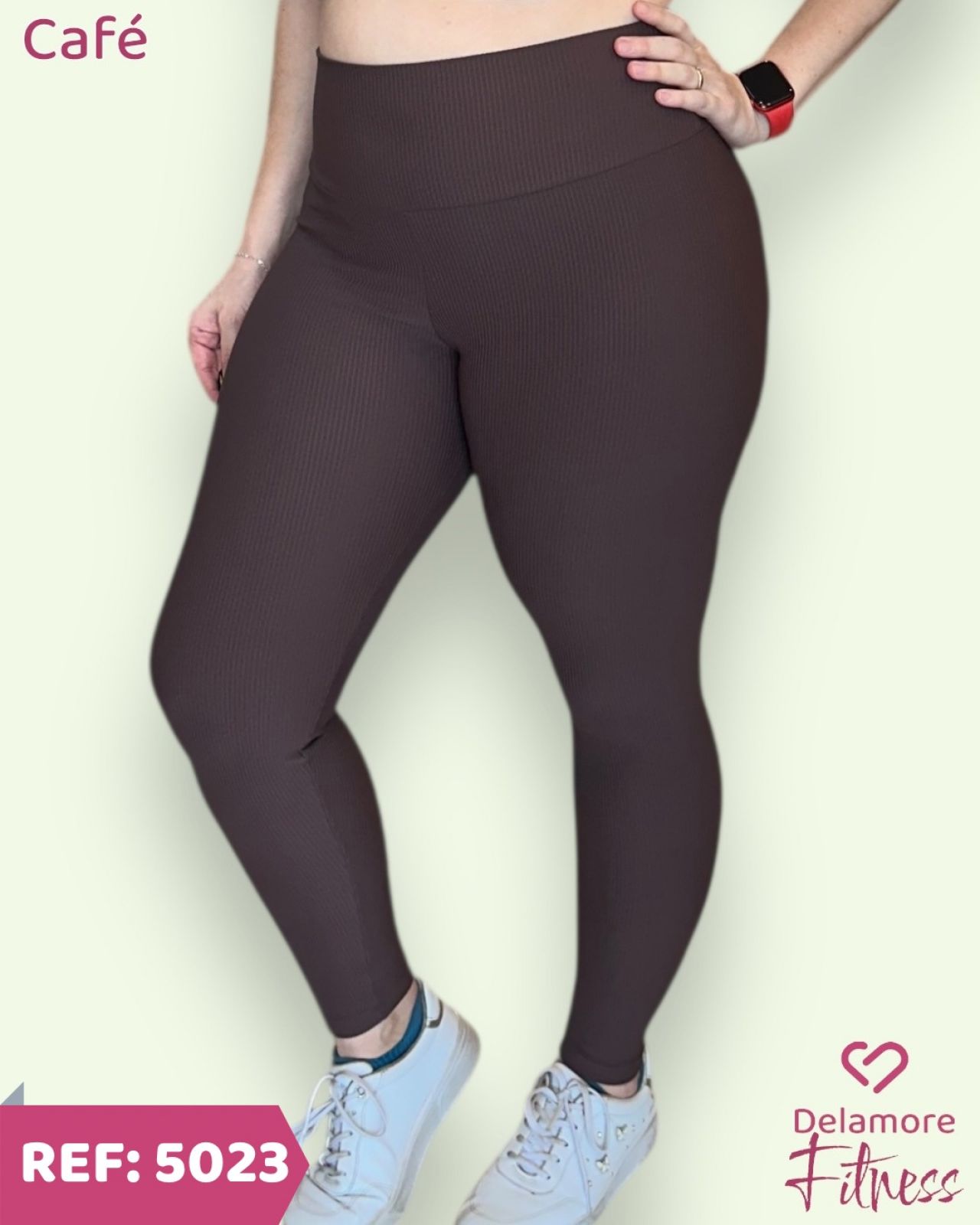 CALCA FITNESS POLIAMIDA CANELADA FLEX