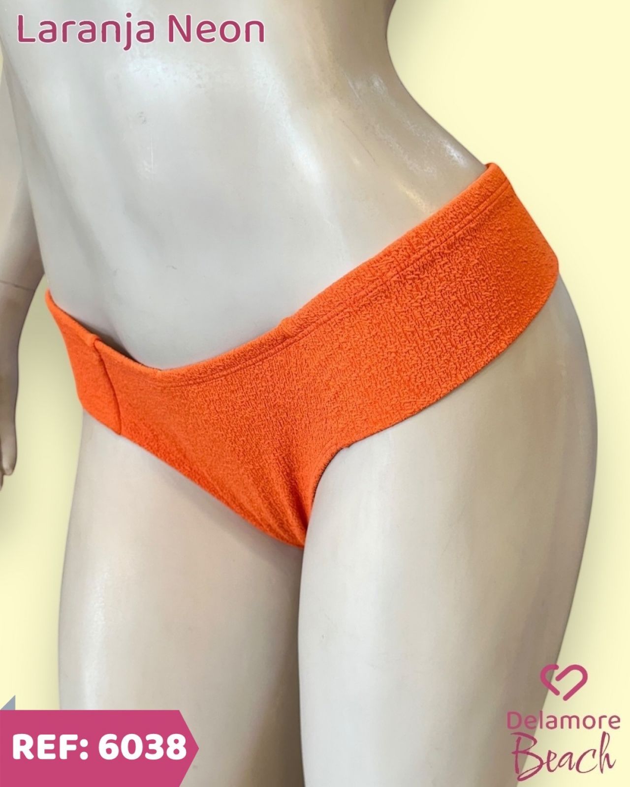 BIQUINI JACQUARD COM LATERAL DUPLA