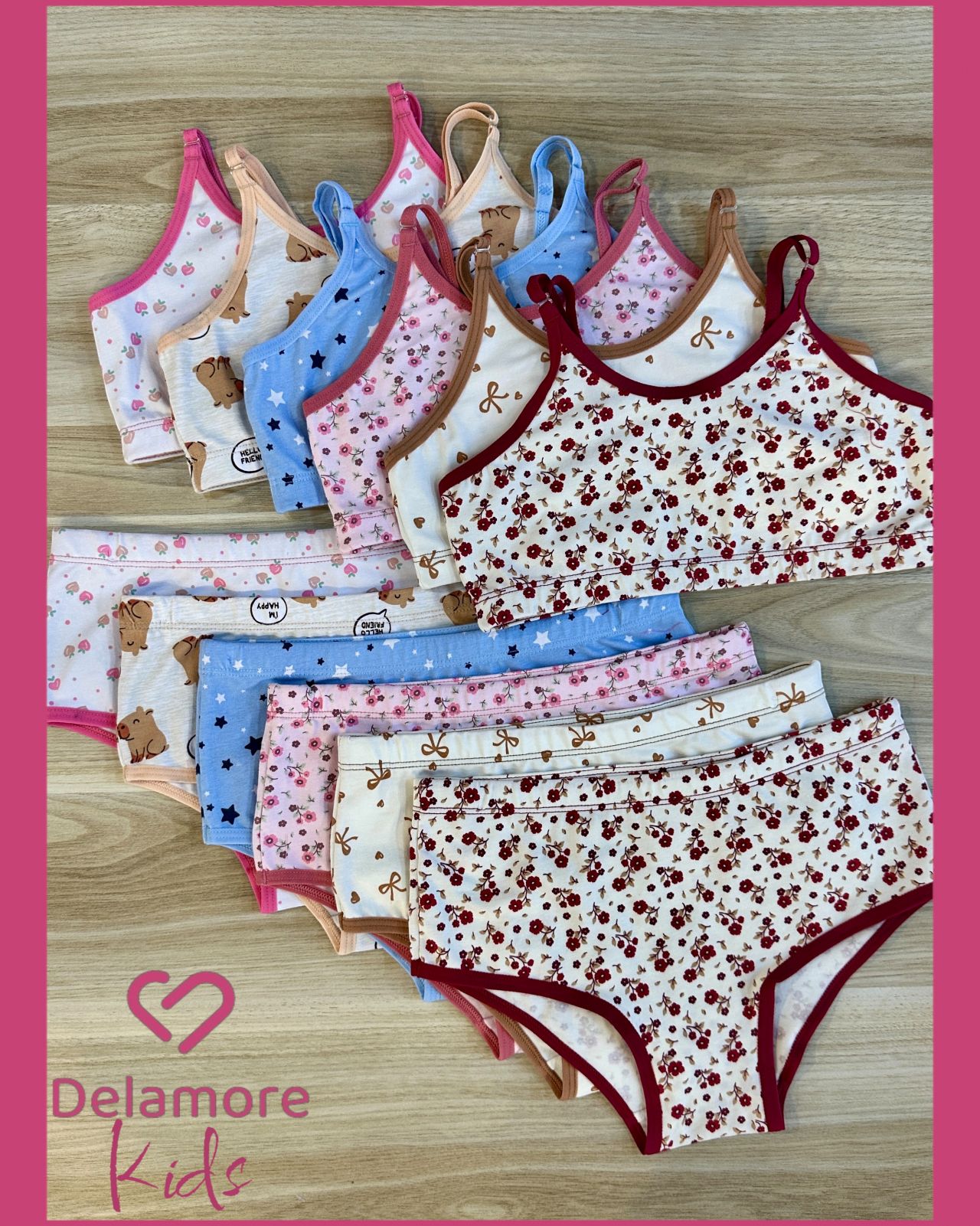 CONJUNTO INFANTIL DE COTTON ESTAMPADO